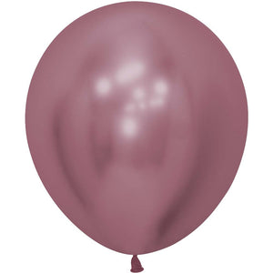 Sempertex 18 inch SEMPERTEX REFLEX PINK Latex Balloons 55841-B