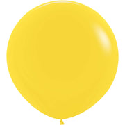 Sempertex 36 inch SEMPERTEX FASHION YELLOW Latex Balloons 56005P2-B