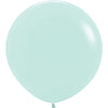 Sempertex 36 inch SEMPERTEX PASTEL MATTE GREEN Latex Balloons 56176P2-B