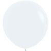 Sempertex 24 inch SEMPERTEX FASHION WHITE Latex Balloons 59002-B