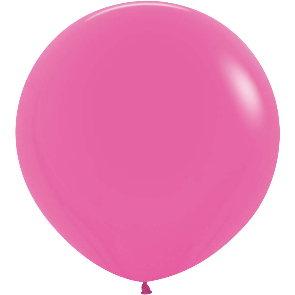 Sempertex 24 inch SEMPERTEX DELUXE FUCHSIA Latex Balloons 59010-B