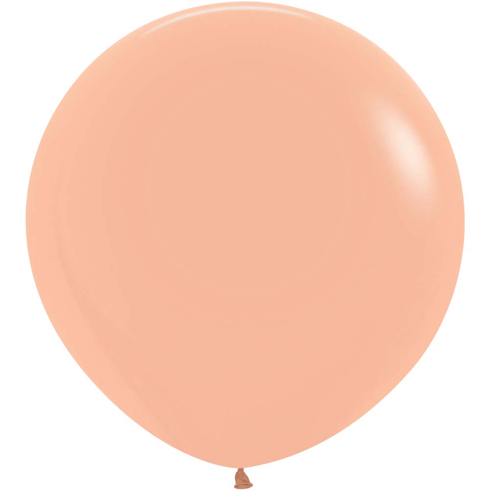 Sempertex 24 inch SEMPERTEX DELUXE PEACH BLUSH Latex Balloons 59029-B