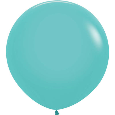 Sempertex 24 inch SEMPERTEX FASHION ROBIN'S EGG BLUE Latex Balloons 59097-B