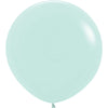 Sempertex 24 inch SEMPERTEX PASTEL MATTE GREEN Latex Balloons 59176-B