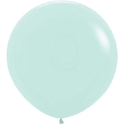 Sempertex 24 inch SEMPERTEX PASTEL MATTE GREEN Latex Balloons 59176-B