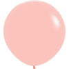 Sempertex 24 inch SEMPERTEX PASTEL MATTE MELON Latex Balloons 59519-B