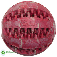 DUR Dog Toys DUR DOG TOYS - MEDIUM BALL IN RED & WHITE - CREATED FROM RECYCLED BALLOONS Dog Toys 70164-D