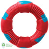 DUR Dog Toys DUR DOG TOYS - LARGE RING IN RED & CARIBBEAN BLUE - CREATED FROM RECYCLED BALLOONS Dog Toys 70172-D