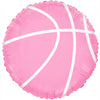 TUFTEX 18 inch BASKETBALLER - PINK Foil Balloon 78232-M-P