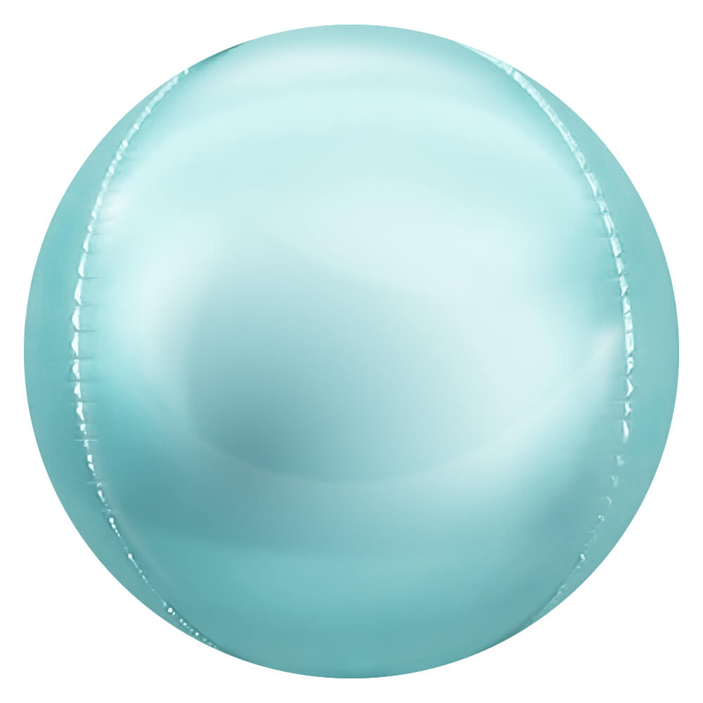 Party Brands 3D SPHERE - METALLIC PASTEL BLUE Foil Balloon