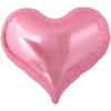 Ibrex 25 inch JELLY HEART - METALLIC PINK Foil Balloon 805361-PB-U