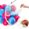 Silver Rainbow BOSS 250™ - BALLOON DROP NET - LOW CEILING - 30ft x 2ft Balloon Drops BOSS250-SR