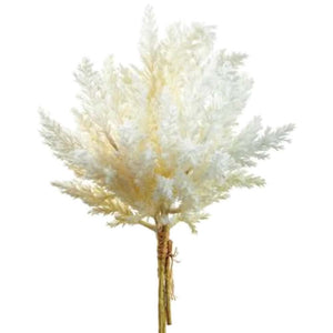 Party Brands 14 inch PAMPAS GRASS SPRAY - IVORY Silk Flowers 400237-PB