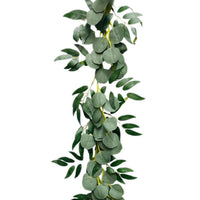 Party Brands 6.5 foot EUCALYPTUS LAUREL VINE Silk Flowers 400248-PB