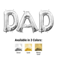 Anagram 16 inch DAD - ANAGRAM LETTERS KIT (AIR-FILL ONLY) Foil Balloon