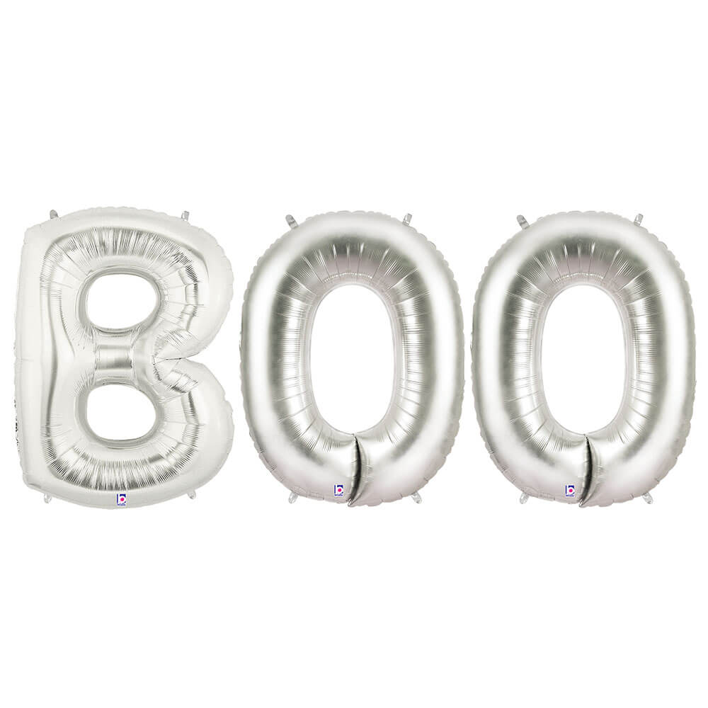 Betallic 40 inch BOO - MEGALOON LETTERS KIT Foil Balloon KT-400425-B-P