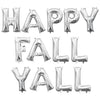 Anagram 16 inch HAPPY FALL YALL - ANAGRAM LETTERS KIT (AIR-FILL ONLY) Foil Balloon KT-400467-A-P