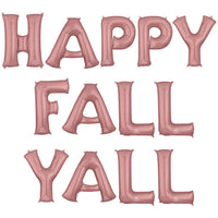 Anagram 34 inch HAPPY FALL YALL - ANAGRAM LETTERS KIT Foil Balloon KT-400479-A-P