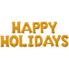 Anagram 16 inch HAPPY HOLIDAYS - ANAGRAM LETTERS KIT (AIR-FILL ONLY) Foil Balloon KT-400532-A-P