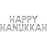 Northstar 16 inch HAPPY HANUKKAH - NORTHSTAR LETTERS KIT (AIR-FILL ONLY) Foil Balloon KT-400546-N-P