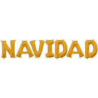 Anagram 16 inch NAVIDAD - ANAGRAM LETTERS KIT (AIR-FILL ONLY) Foil Balloon KT-400556-A-P