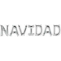 Northstar 16 inch NAVIDAD - NORTHSTAR LETTERS KIT (AIR-FILL ONLY) Foil Balloon KT-400558-N-P