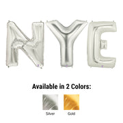 Betallic 40 inch NYE - MEGALOON LETTERS KIT Foil Balloon