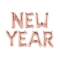 Northstar 16 inch NEW YEAR - NORTHSTAR LETTERS KIT (AIR-FILL ONLY) Foil Balloon KT-400589-N-P