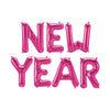 Northstar 16 inch NEW YEAR - NORTHSTAR LETTERS KIT (AIR-FILL ONLY) Foil Balloon KT-400591-N-P