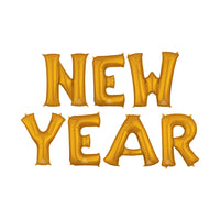 Anagram 34 inch NEW YEAR - ANAGRAM LETTERS KIT Foil Balloon KT-400593-A-P