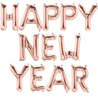 Northstar 16 inch HAPPY NEW YEAR - NORTHSTAR LETTERS KIT (AIR-FILL ONLY) Foil Balloon KT-400624-N-P