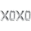 Northstar 16 inch XOXO - NORTHSTAR LETTERS KIT (AIR-FILL ONLY) Foil Balloon KT-400653-N-P