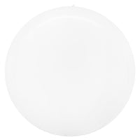 Party Brands 14 inch MIRROR MATTE BALLOON - WHITE Foil Balloon 401230-PB-U