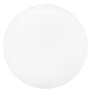 Party Brands 10 inch MIRROR MATTE BALLOON - WHITE (VALVELESS) Foil Balloon 401212-PB-U