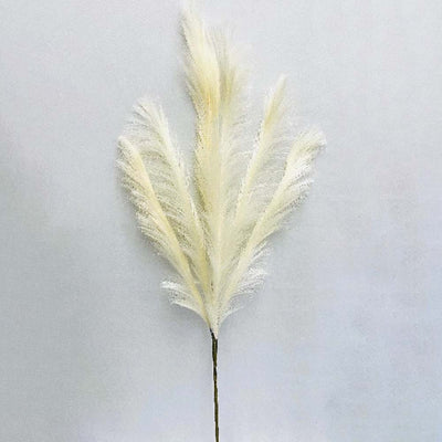 Party Brands 46 inch PAMPAS GRASS SPRAY - WHITE Silk Flowers 400238-PB