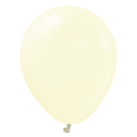 Kalisan 5 inch MACARON PALE YELLOW Latex Balloons 10530081-KL