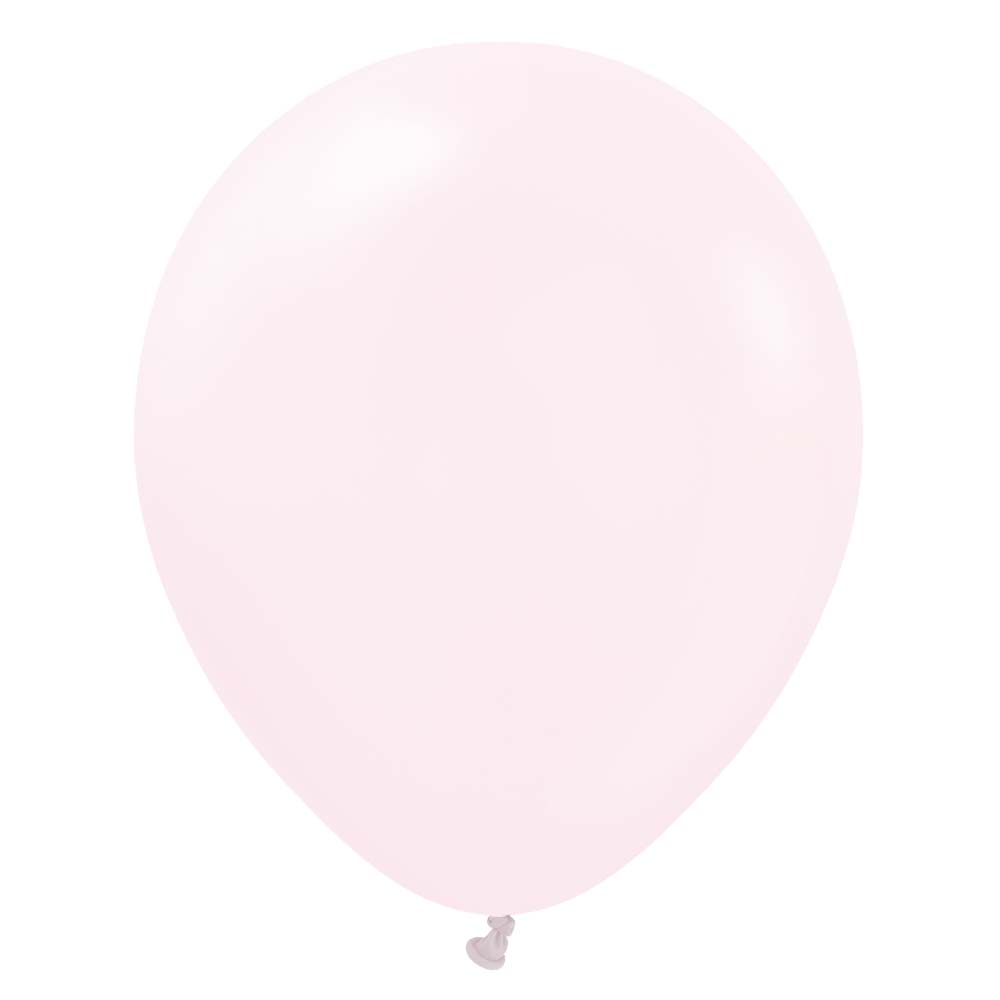 Kalisan 12 inch MACARON PALE PINK Latex Balloons 11230101-KL