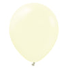 Kalisan 18 inch MACARON PALE YELLOW Latex Balloons 11830080-KL