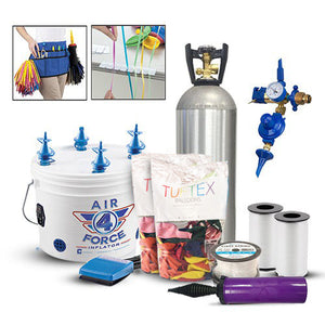 Party Brands BALLOON DECORATOR STARTER KIT - DELUXE PACKAGE Decorator Tools KT-378933-PB