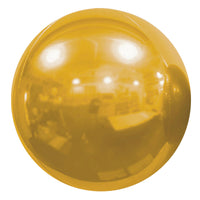 Party Brands 14 inch MIRROR BALLOON - GOLD Foil Balloon 401216-PB-U