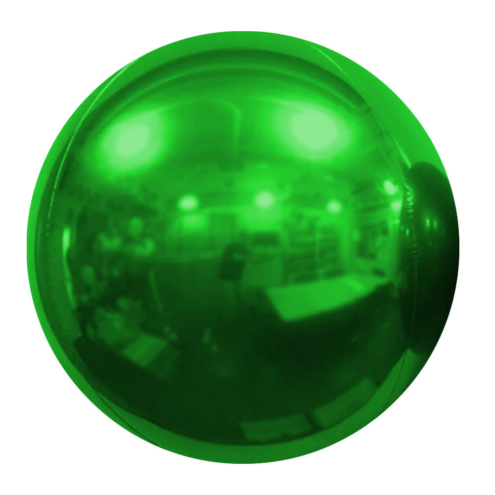 Party Brands 20 inch MIRROR BALLOON - GREEN Foil Balloon 401238-PB-U