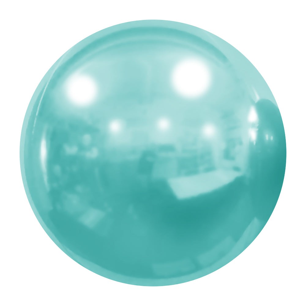 Party Brands 24 inch MIRROR BALLOON - LIGHT BLUE Foil Balloon 401254-PB-U