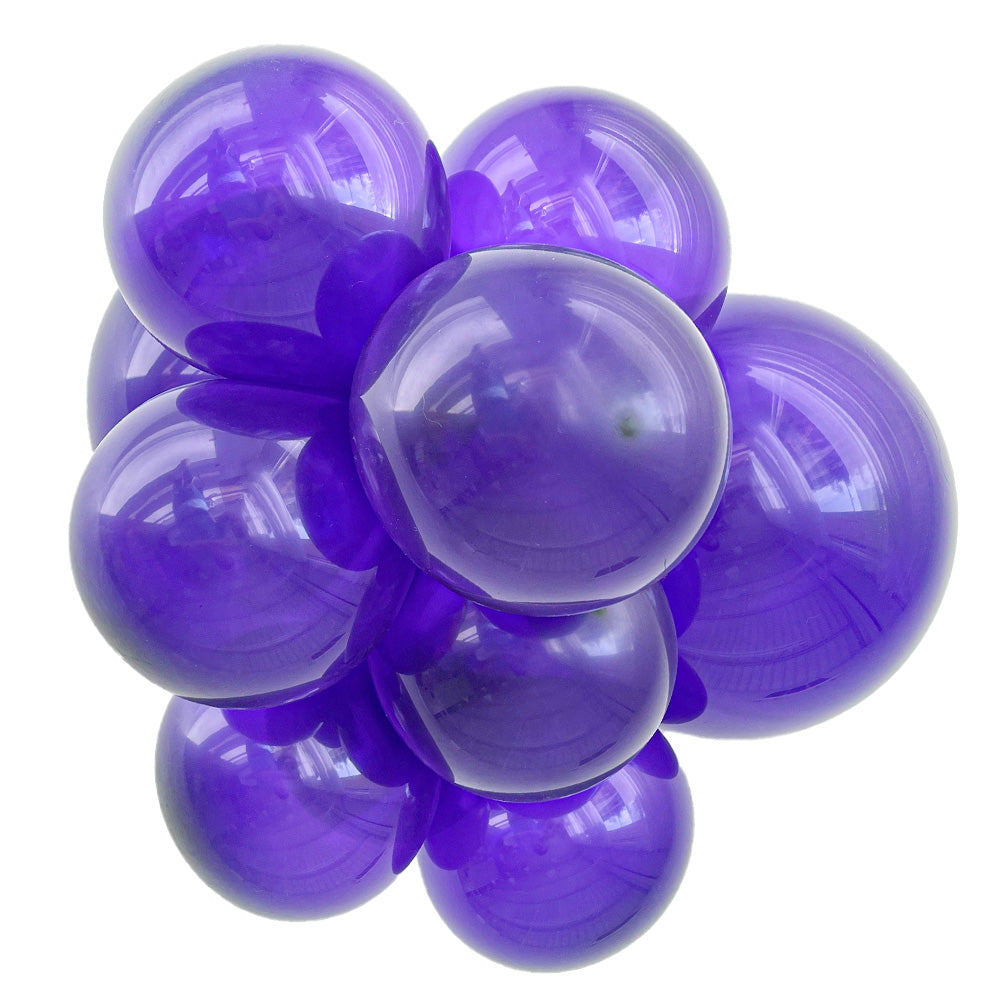 TUFTEX 17 inch TUFTEX CRYSTAL PURPLE Latex Balloons 17017-M