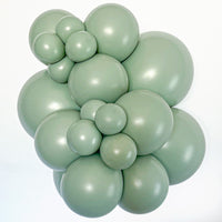 TUFTEX 17 inch TUFTEX MEADOW GREEN Latex Balloons 17056-M