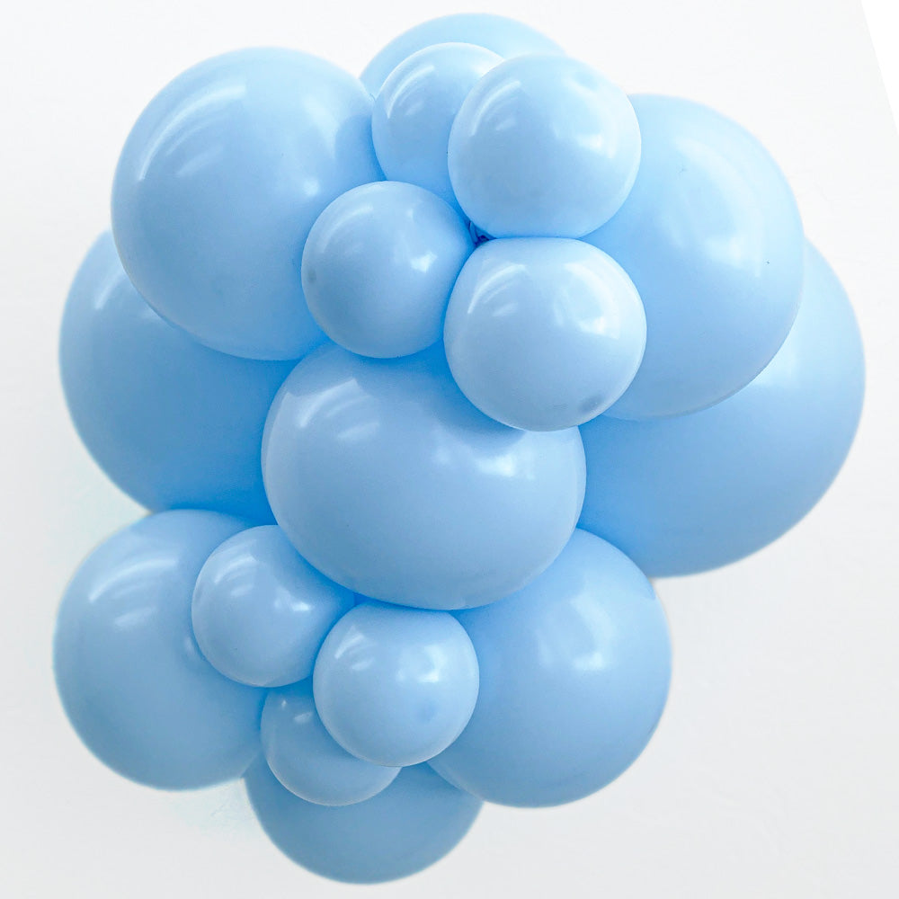 TUFTEX 36 inch TUFTEX MONET PASTEL BLUE Latex Balloons 36087-M