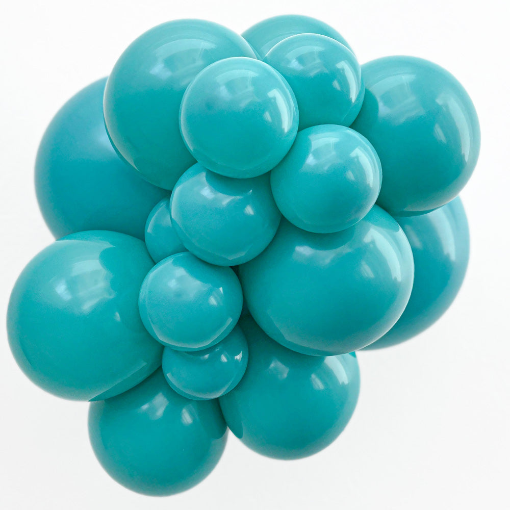 TUFTEX 24 inch TUFTEX TEAL BLUE Latex Balloons 24028-M