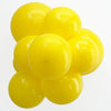 TUFTEX 5 inch TUFTEX YELLOW Latex Balloons 15009-M