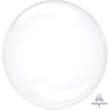 Anagram 10 inch CRYSTAL CLEARZ PETITE - CLEAR Plastic Balloon 82984-11-A-P