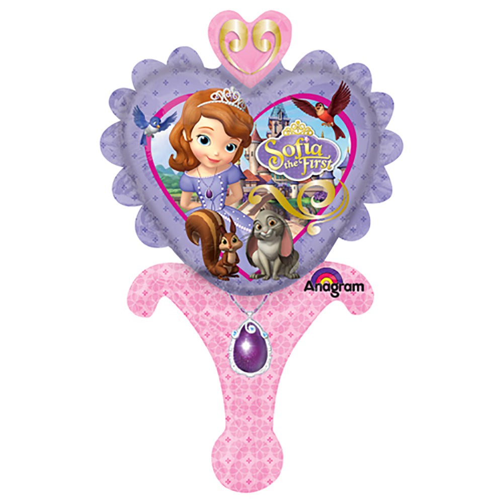 Anagram 12 inch SOFIA THE FIRST INFLATE-A-FUN Foil Balloon 27719-01-A-P