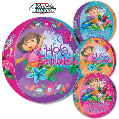 Anagram 16 inch DORA ORBZ Foil Balloon 28397-01-A-P